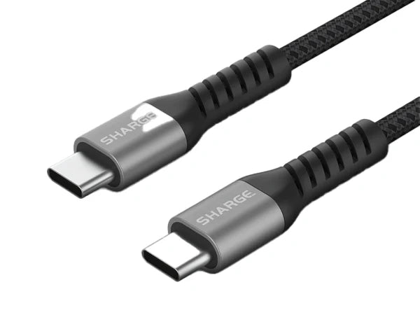 Örgülü USB-C to USB-C 240W Hızlı Şarj Kablosu
