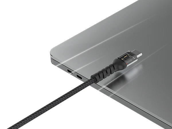 Örgülü USB-C to USB-C 240W Hızlı Şarj Kablosu