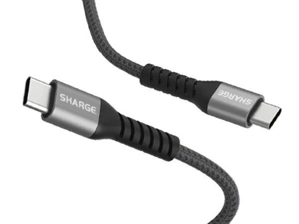 Örgülü USB-C to USB-C 240W Hızlı Şarj Kablosu