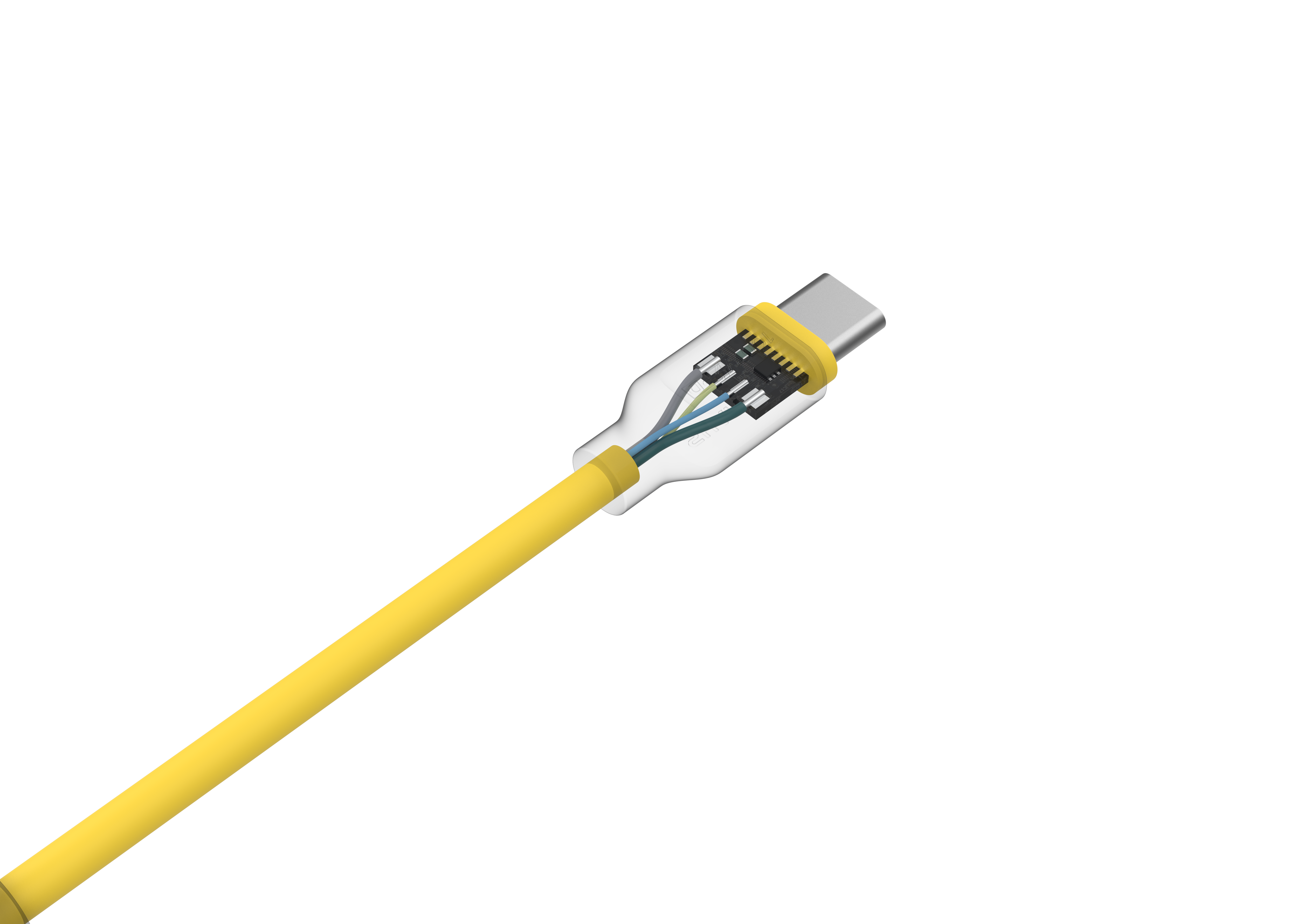 Phantom USB-C to USB-C 240W Ekstra Elastik Hızlı Şarj Kablosu