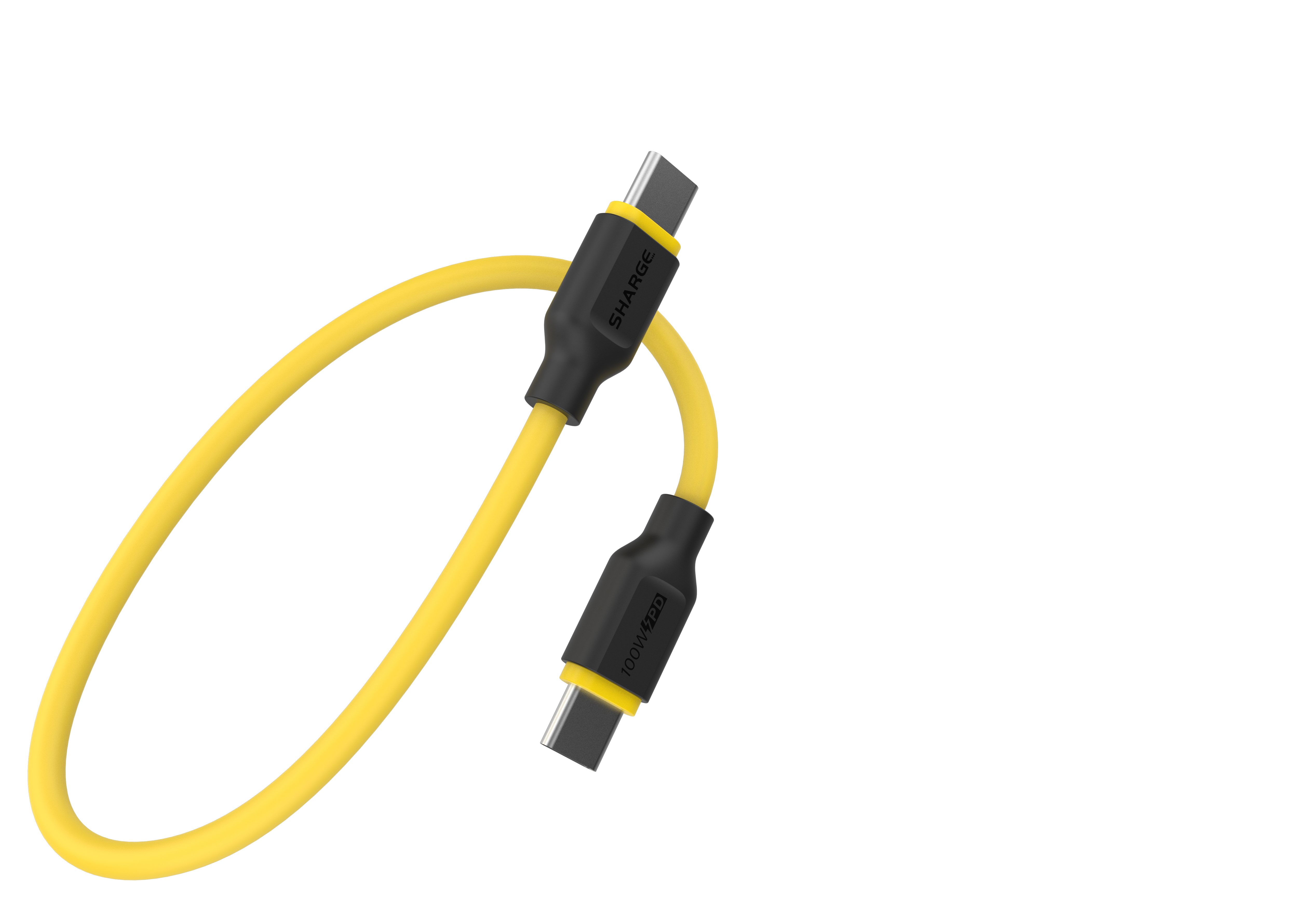 Phantom USB-C to USB-C 240W Ekstra Elastik Hızlı Şarj Kablosu