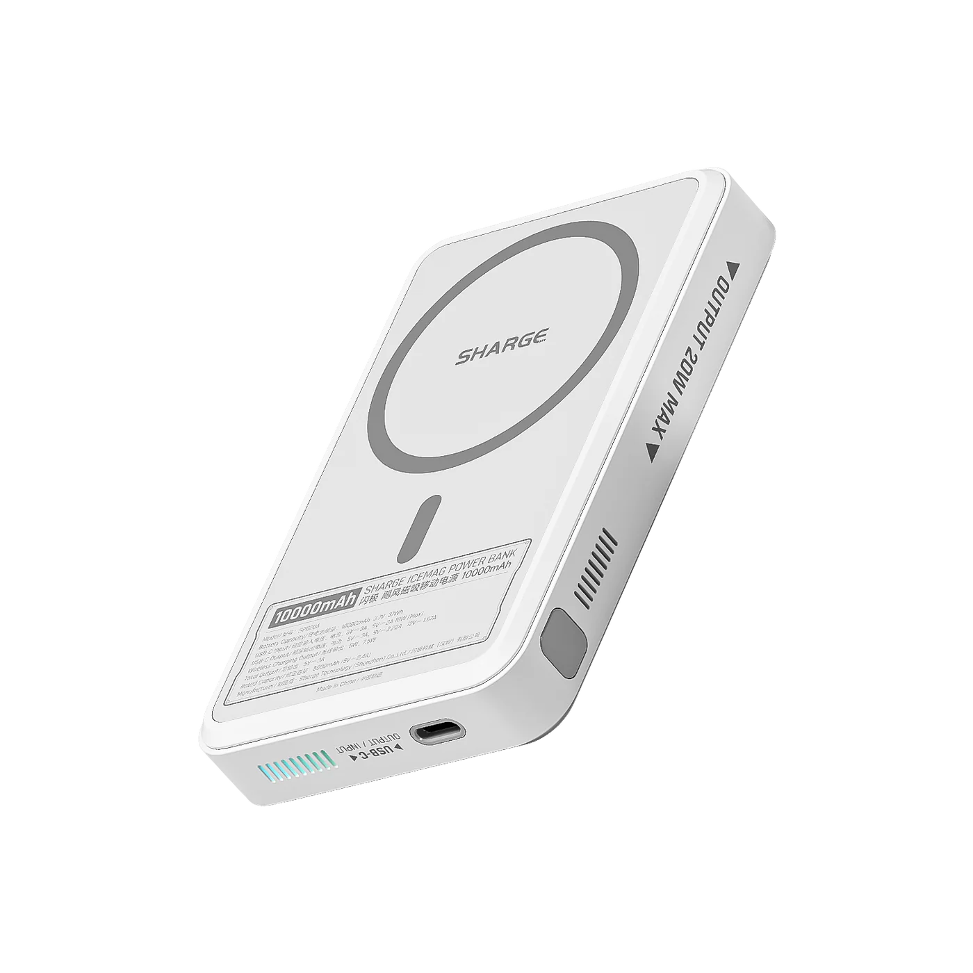 ICEMAG - Aktif Soğutmalı Manyetik Kablosuz PowerBank