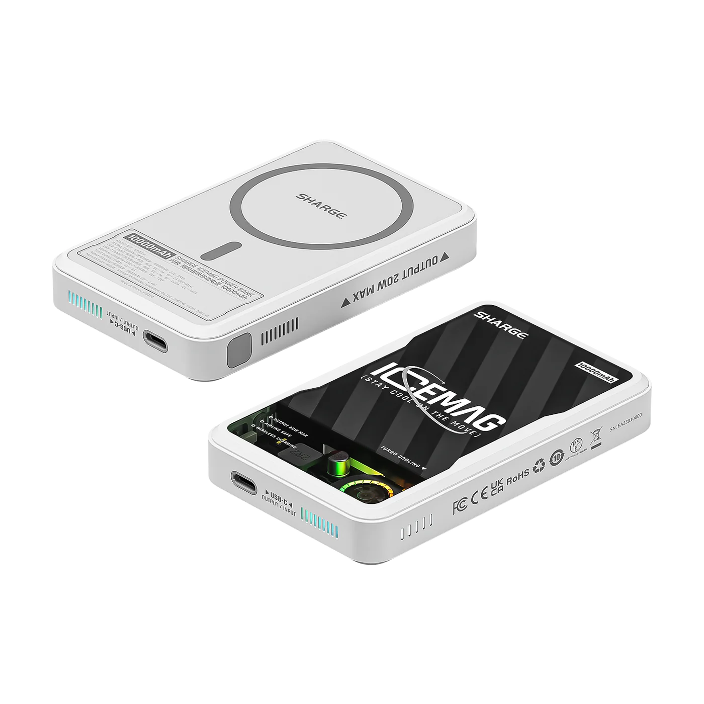 ICEMAG - Aktif Soğutmalı Manyetik Kablosuz PowerBank